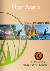 Green Avenue France - Dépliants Multisports gazon synthétique