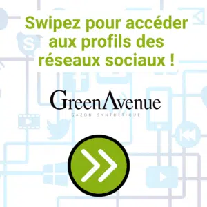 Réseau sociaux Green Avenue