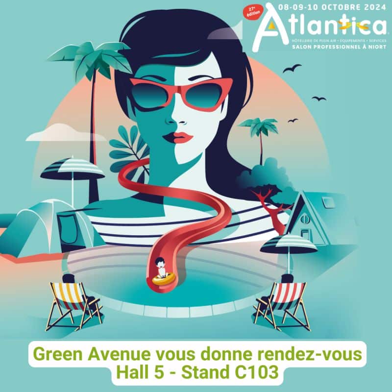 Salon Atlantica 2024 à Niort pour les professionnels de l'hotellerie du plein air et camping