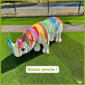 Mascotte Green Avenue sur showroom