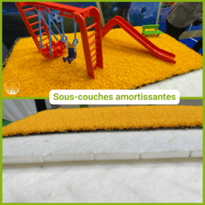 sous-couches antichocs Green Avenue 8 mm et 20 mm